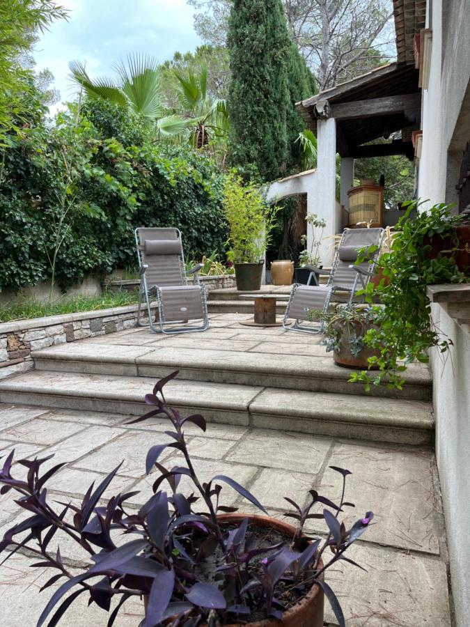 Ferienwohnung Les Palmiers Fréjus Exterior foto